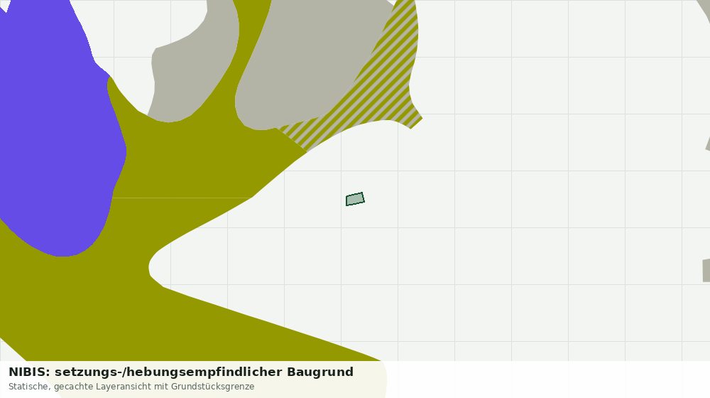 Statische Kartenansicht: NIBIS: setzungs-/hebungsempfindlicher Baugrund