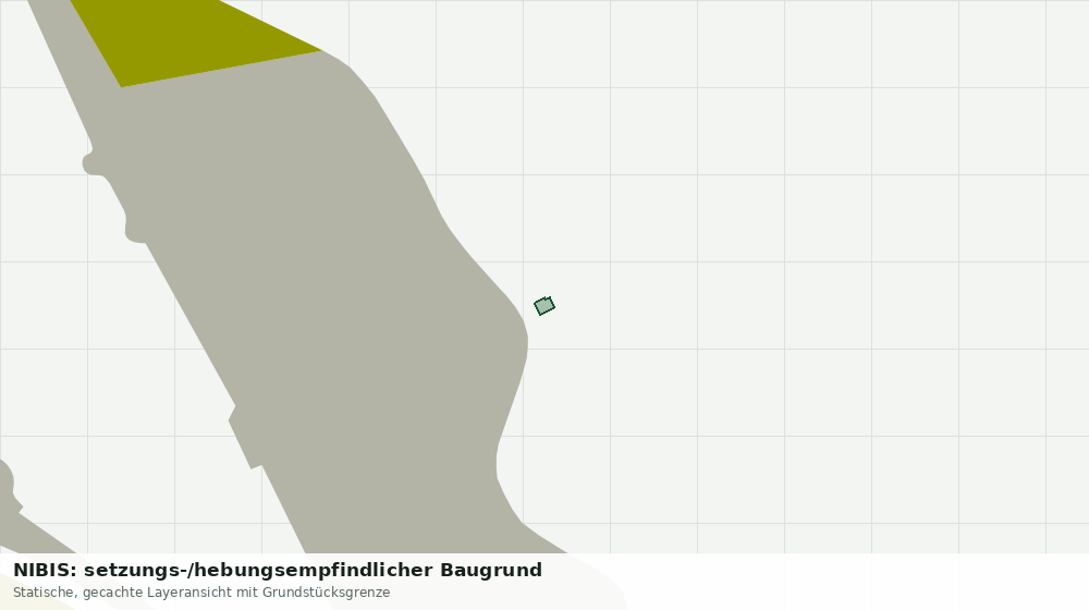 Statische Kartenansicht: NIBIS: setzungs-/hebungsempfindlicher Baugrund