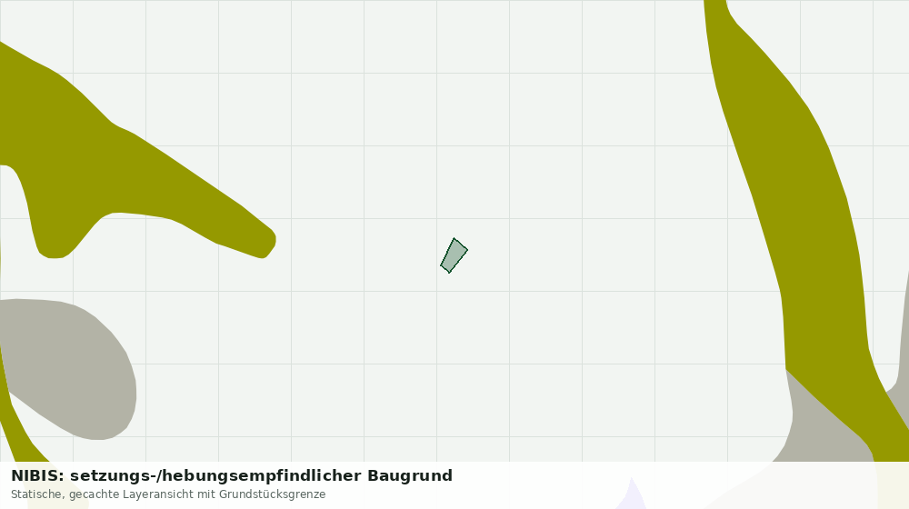Statische Kartenansicht: NIBIS: setzungs-/hebungsempfindlicher Baugrund