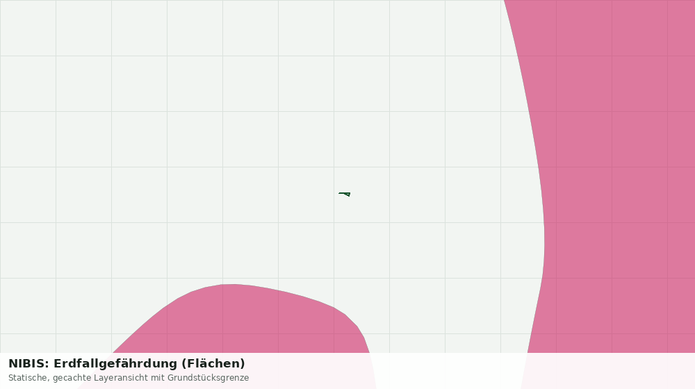 Statische Kartenansicht: NIBIS: Erdfallgefährdung (Flächen)