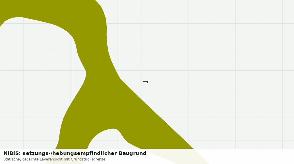 Statische Kartenansicht: NIBIS: setzungs-/hebungsempfindlicher Baugrund