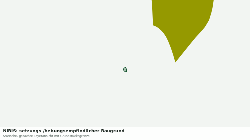 Statische Kartenansicht: NIBIS: setzungs-/hebungsempfindlicher Baugrund