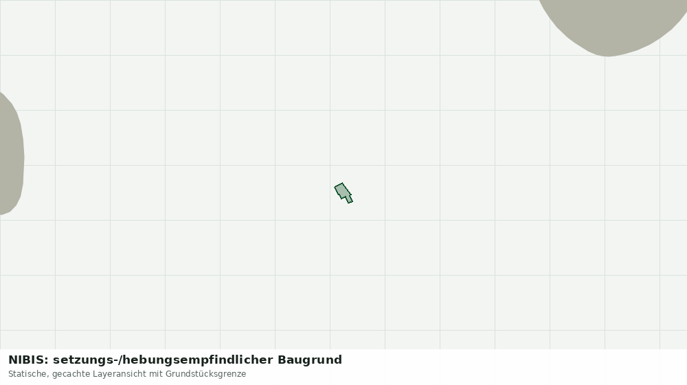 Statische Kartenansicht: NIBIS: setzungs-/hebungsempfindlicher Baugrund