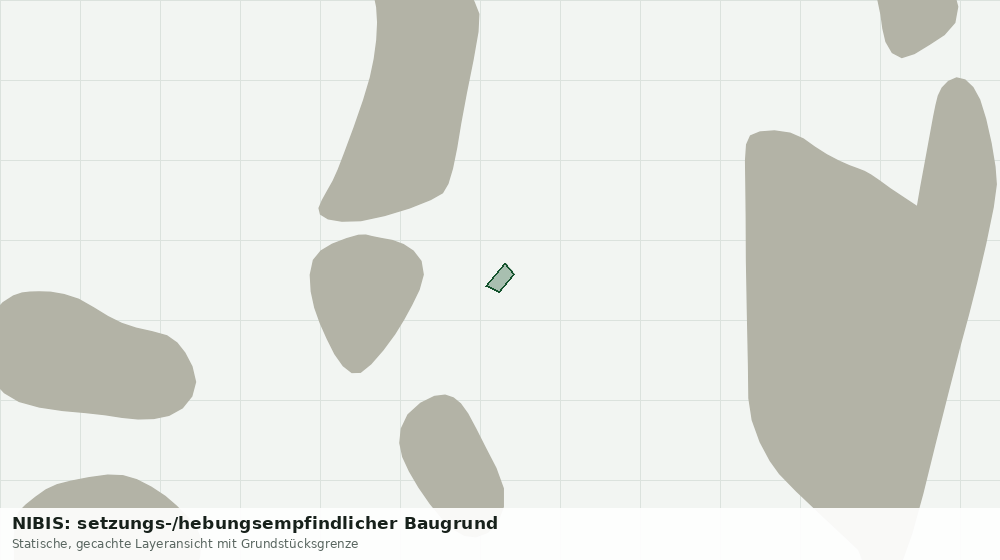 Statische Kartenansicht: NIBIS: setzungs-/hebungsempfindlicher Baugrund