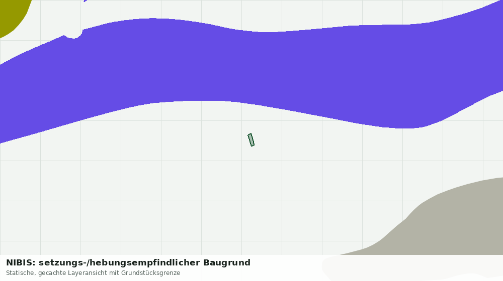Statische Kartenansicht: NIBIS: setzungs-/hebungsempfindlicher Baugrund