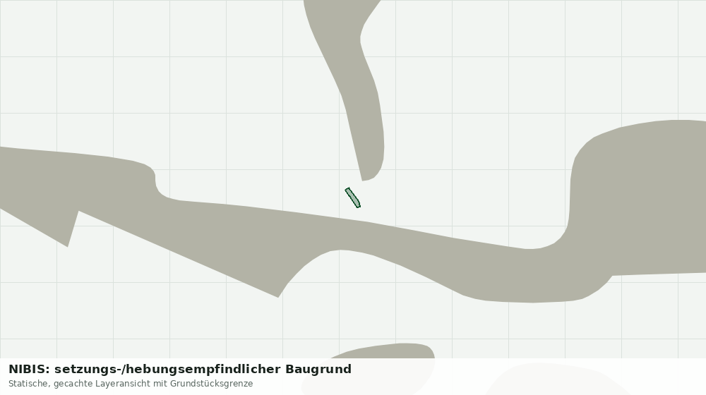Statische Kartenansicht: NIBIS: setzungs-/hebungsempfindlicher Baugrund