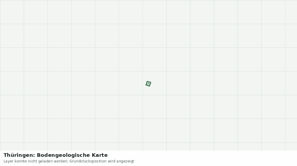 Statische Kartenansicht: Thüringen: Bodengeologische Karte