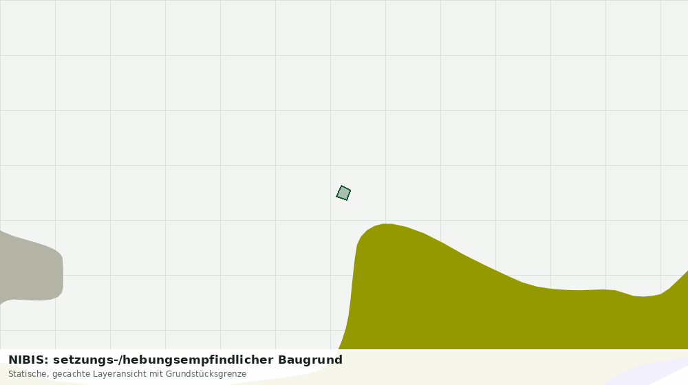 Statische Kartenansicht: NIBIS: setzungs-/hebungsempfindlicher Baugrund