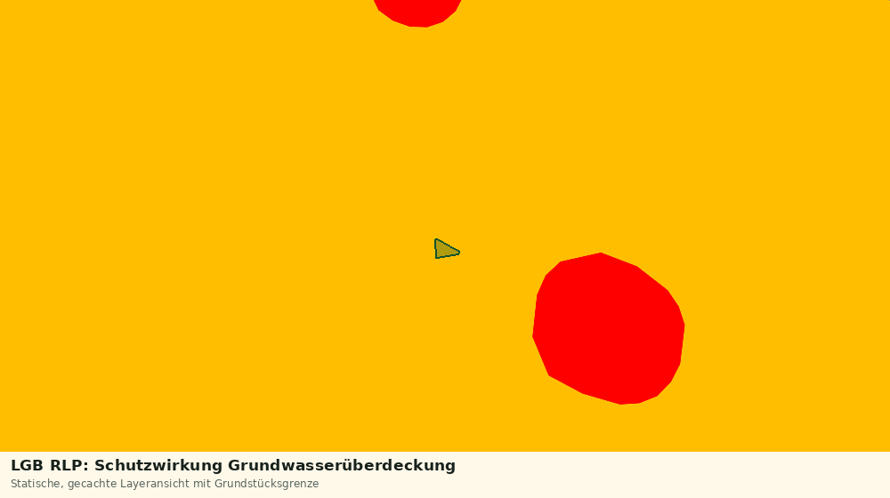 Statische Kartenansicht: LGB RLP: Schutzwirkung Grundwasserüberdeckung
