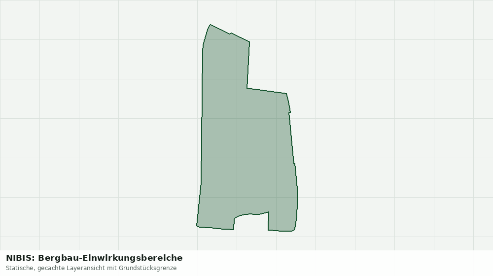 Statische Kartenansicht: NIBIS: Bergbau-Einwirkungsbereiche