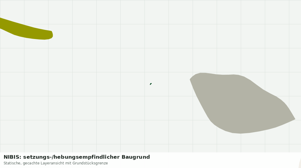 Statische Kartenansicht: NIBIS: setzungs-/hebungsempfindlicher Baugrund