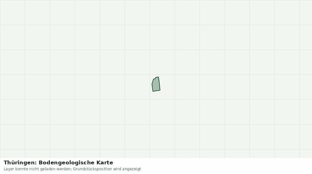 Statische Kartenansicht: Thüringen: Bodengeologische Karte