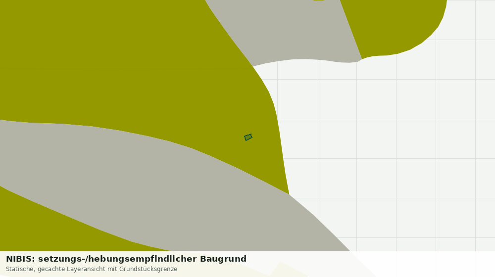 Statische Kartenansicht: NIBIS: setzungs-/hebungsempfindlicher Baugrund