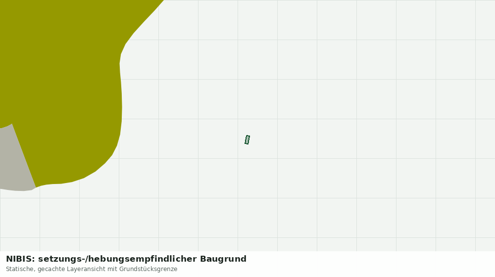 Statische Kartenansicht: NIBIS: setzungs-/hebungsempfindlicher Baugrund