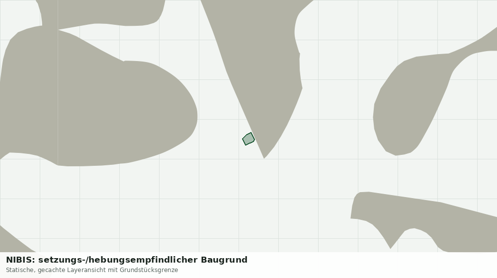 Statische Kartenansicht: NIBIS: setzungs-/hebungsempfindlicher Baugrund
