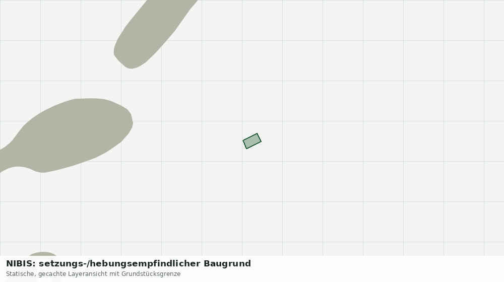 Statische Kartenansicht: NIBIS: setzungs-/hebungsempfindlicher Baugrund