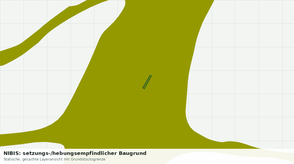 Statische Kartenansicht: NIBIS: setzungs-/hebungsempfindlicher Baugrund