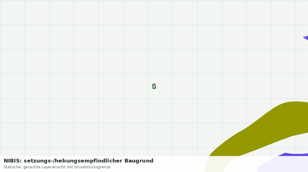 Statische Kartenansicht: NIBIS: setzungs-/hebungsempfindlicher Baugrund