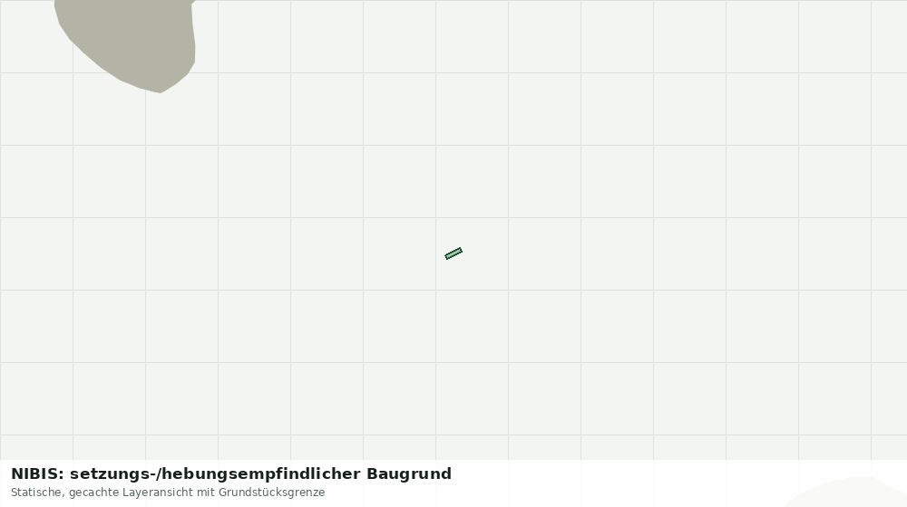 Statische Kartenansicht: NIBIS: setzungs-/hebungsempfindlicher Baugrund