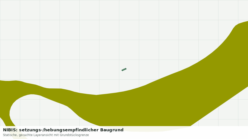 Statische Kartenansicht: NIBIS: setzungs-/hebungsempfindlicher Baugrund
