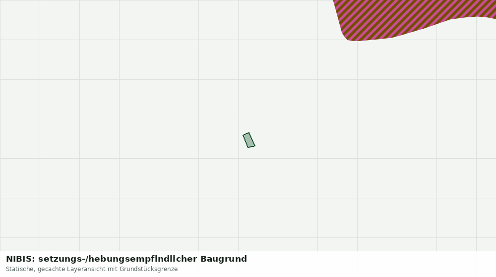 Statische Kartenansicht: NIBIS: setzungs-/hebungsempfindlicher Baugrund