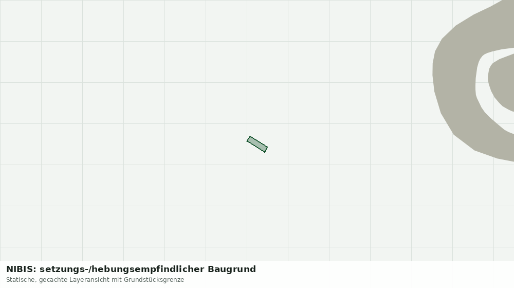 Statische Kartenansicht: NIBIS: setzungs-/hebungsempfindlicher Baugrund