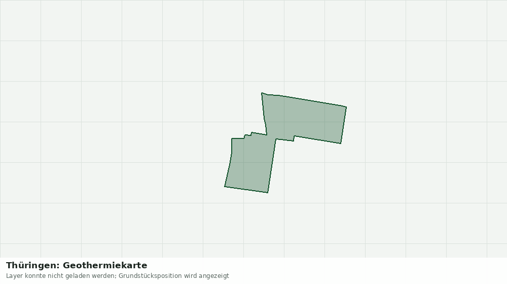 Statische Kartenansicht: Thüringen: Geothermiekarte