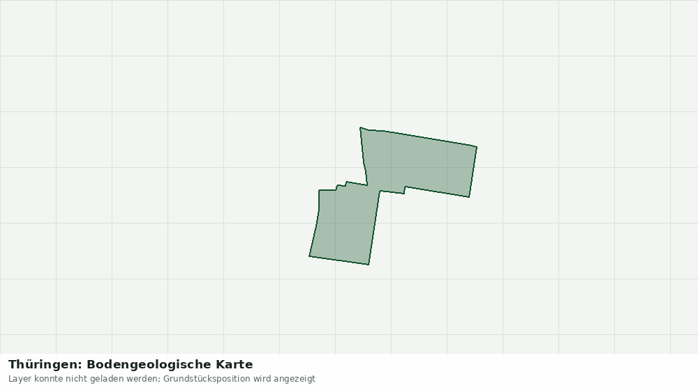 Statische Kartenansicht: Thüringen: Bodengeologische Karte