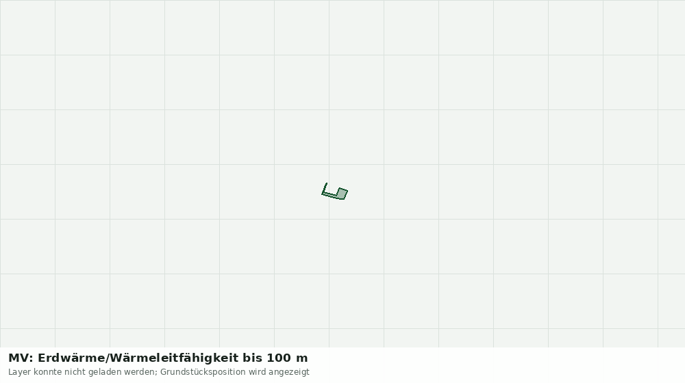 Statische Kartenansicht: MV: Erdwärme/Wärmeleitfähigkeit bis 100 m