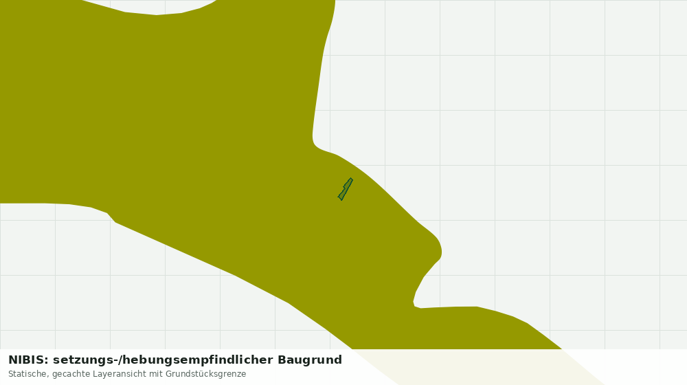 Statische Kartenansicht: NIBIS: setzungs-/hebungsempfindlicher Baugrund