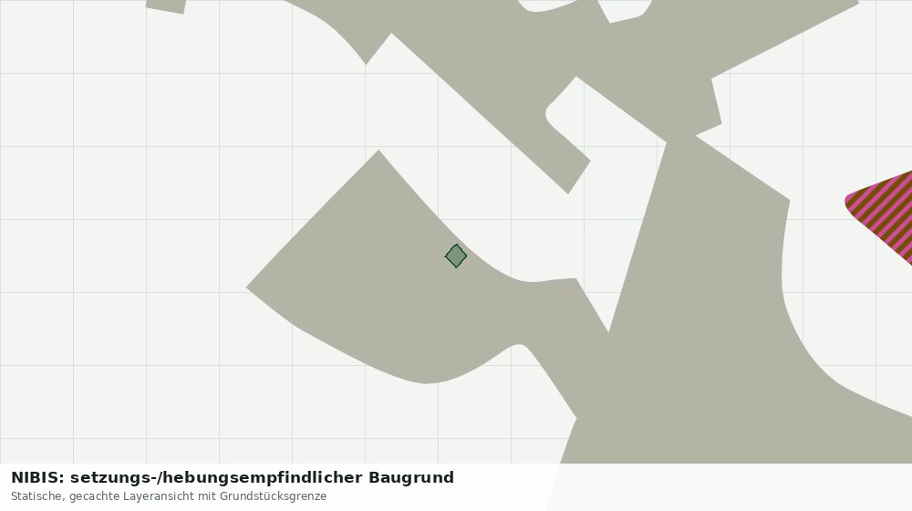 Statische Kartenansicht: NIBIS: setzungs-/hebungsempfindlicher Baugrund