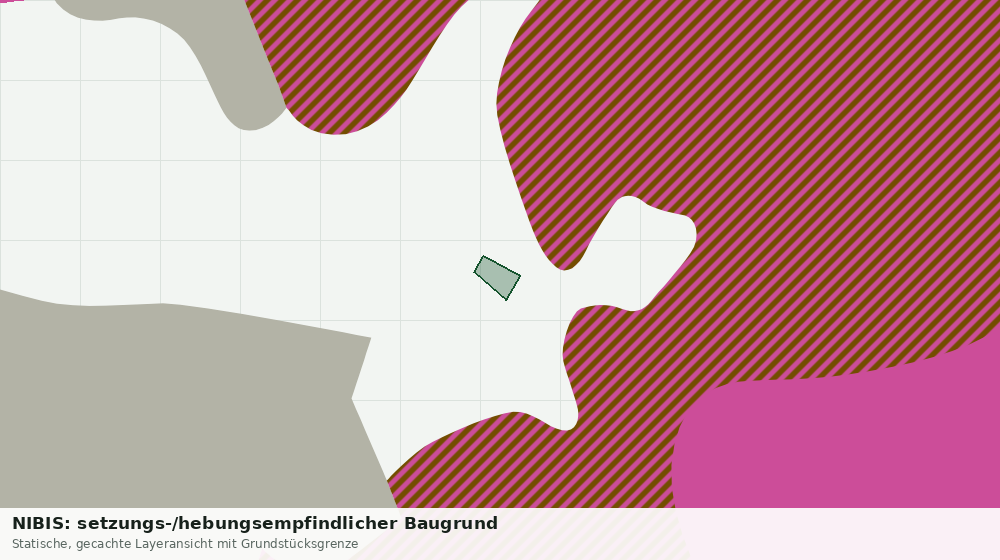 Statische Kartenansicht: NIBIS: setzungs-/hebungsempfindlicher Baugrund