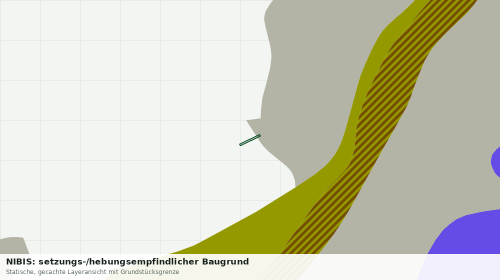 Statische Kartenansicht: NIBIS: setzungs-/hebungsempfindlicher Baugrund