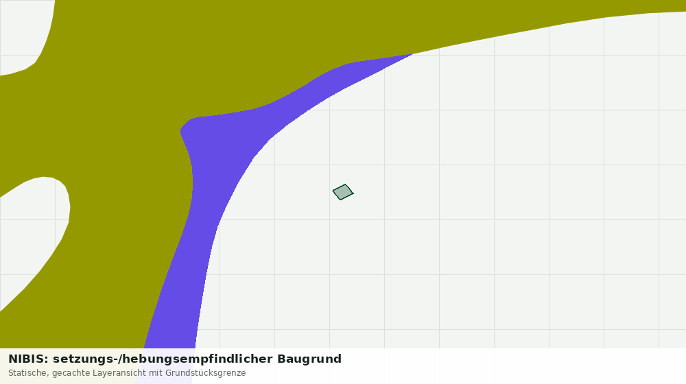 Statische Kartenansicht: NIBIS: setzungs-/hebungsempfindlicher Baugrund