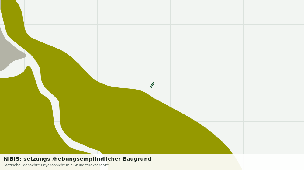 Statische Kartenansicht: NIBIS: setzungs-/hebungsempfindlicher Baugrund
