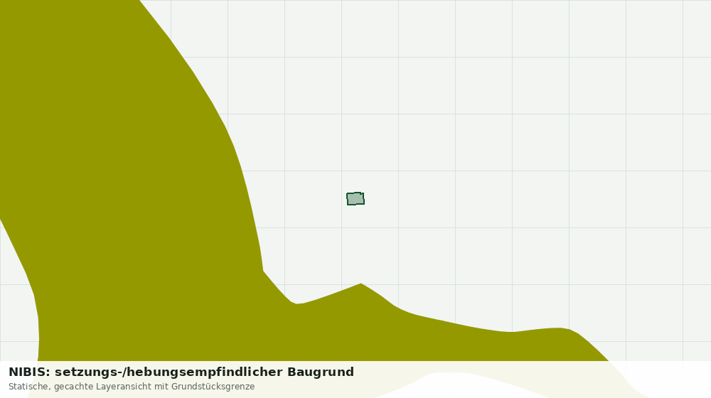 Statische Kartenansicht: NIBIS: setzungs-/hebungsempfindlicher Baugrund