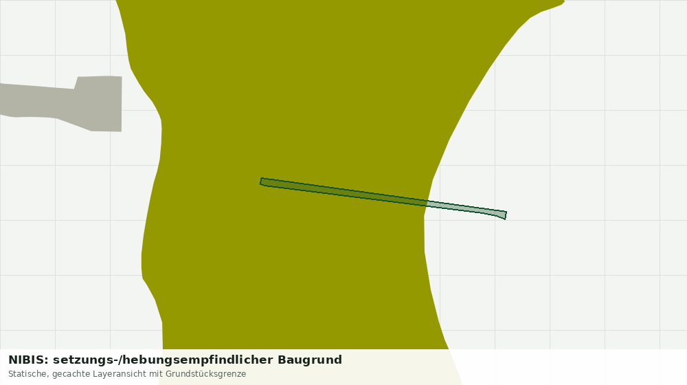 Statische Kartenansicht: NIBIS: setzungs-/hebungsempfindlicher Baugrund