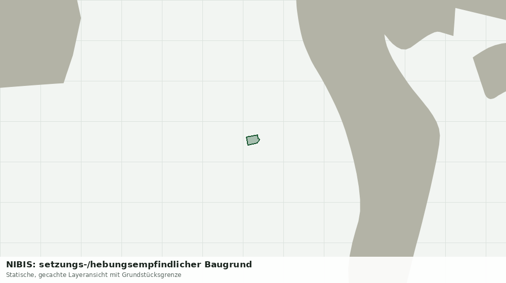 Statische Kartenansicht: NIBIS: setzungs-/hebungsempfindlicher Baugrund