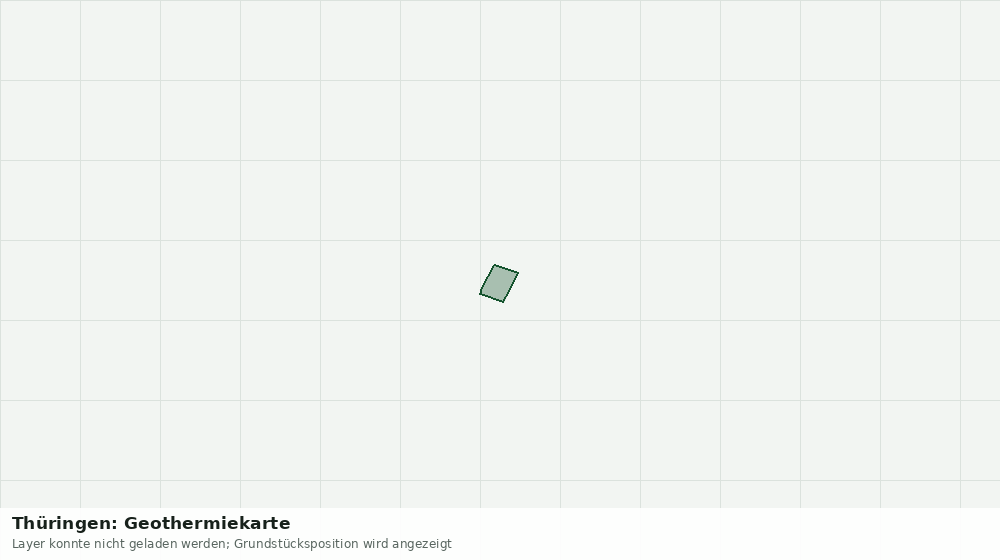 Statische Kartenansicht: Thüringen: Geothermiekarte