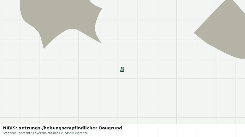 Statische Kartenansicht: NIBIS: setzungs-/hebungsempfindlicher Baugrund