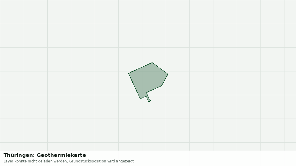 Statische Kartenansicht: Thüringen: Geothermiekarte