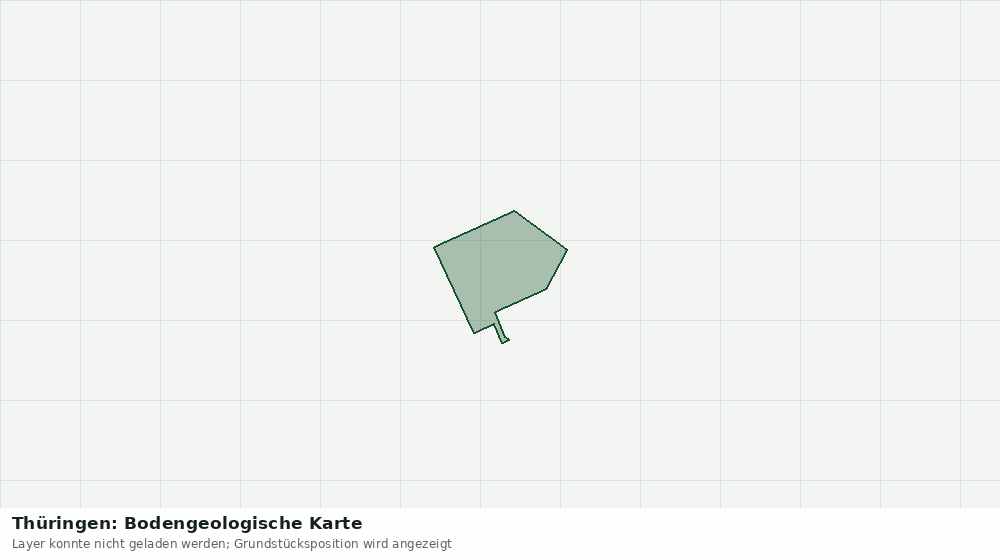 Statische Kartenansicht: Thüringen: Bodengeologische Karte