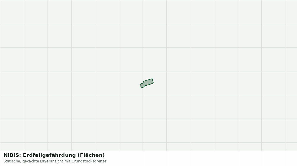 Statische Kartenansicht: NIBIS: Erdfallgefährdung (Flächen)