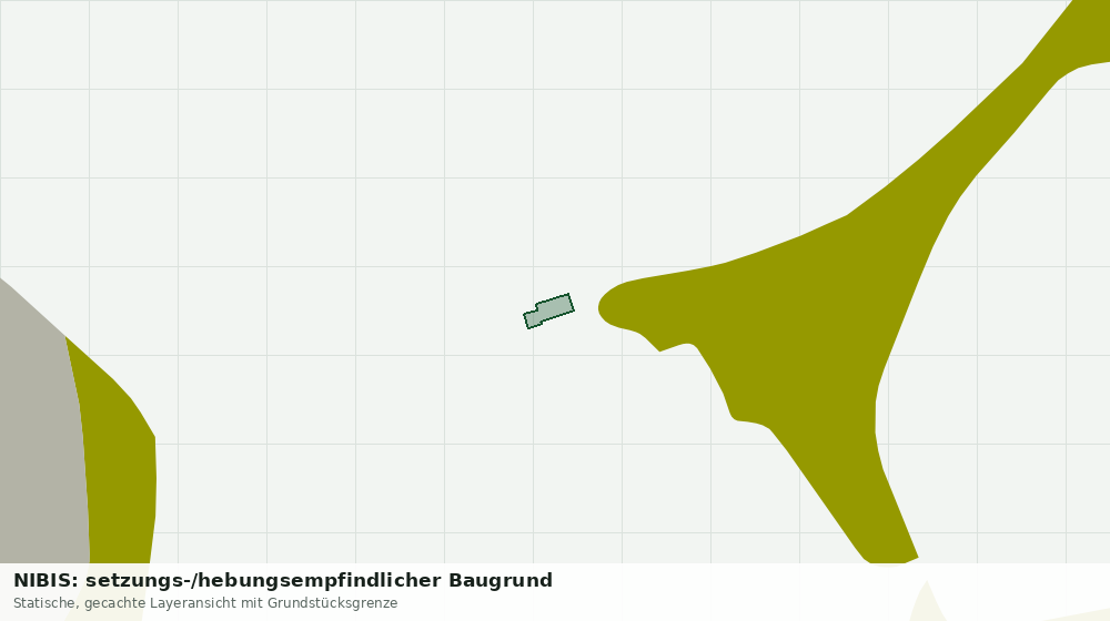 Statische Kartenansicht: NIBIS: setzungs-/hebungsempfindlicher Baugrund