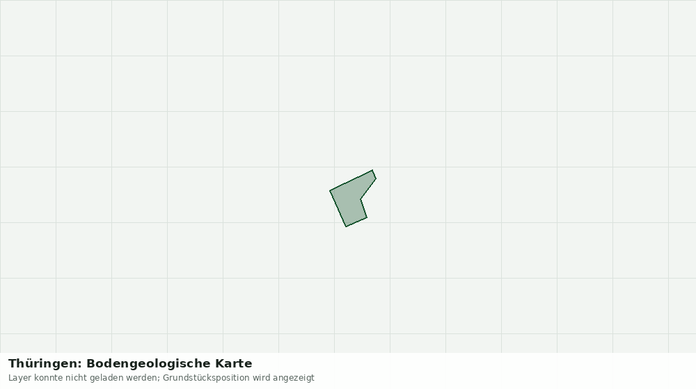 Statische Kartenansicht: Thüringen: Bodengeologische Karte