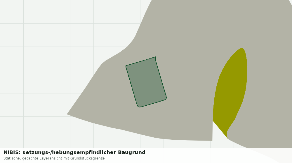 Statische Kartenansicht: NIBIS: setzungs-/hebungsempfindlicher Baugrund