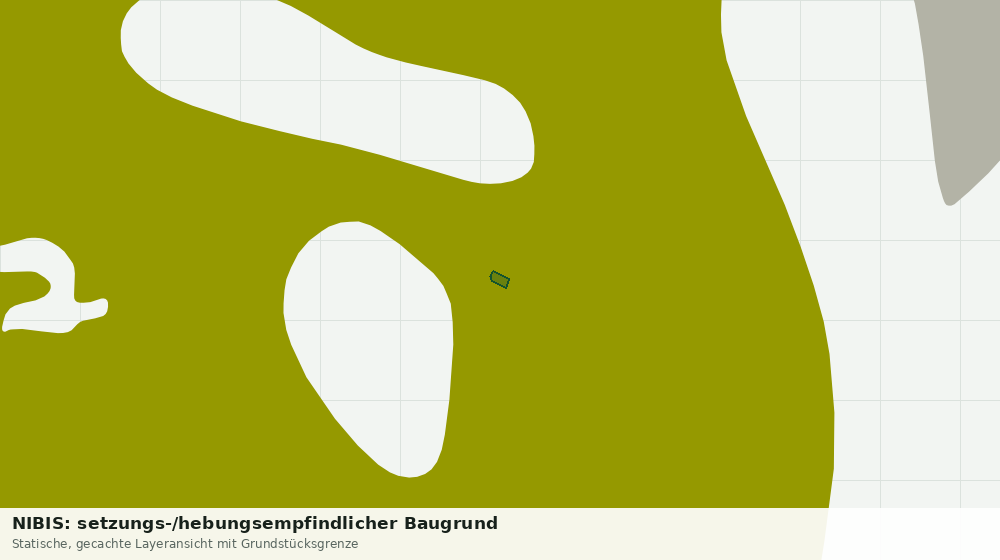 Statische Kartenansicht: NIBIS: setzungs-/hebungsempfindlicher Baugrund