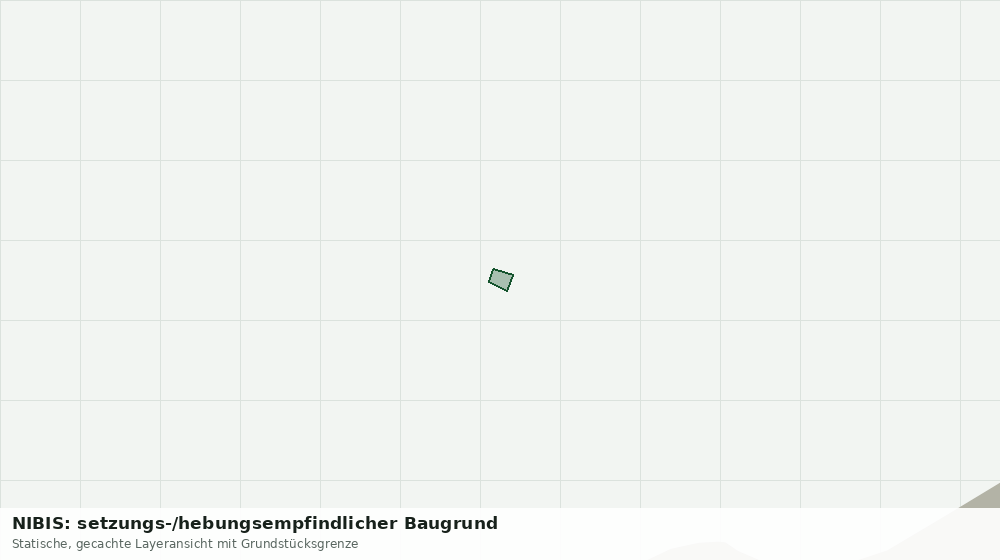 Statische Kartenansicht: NIBIS: setzungs-/hebungsempfindlicher Baugrund