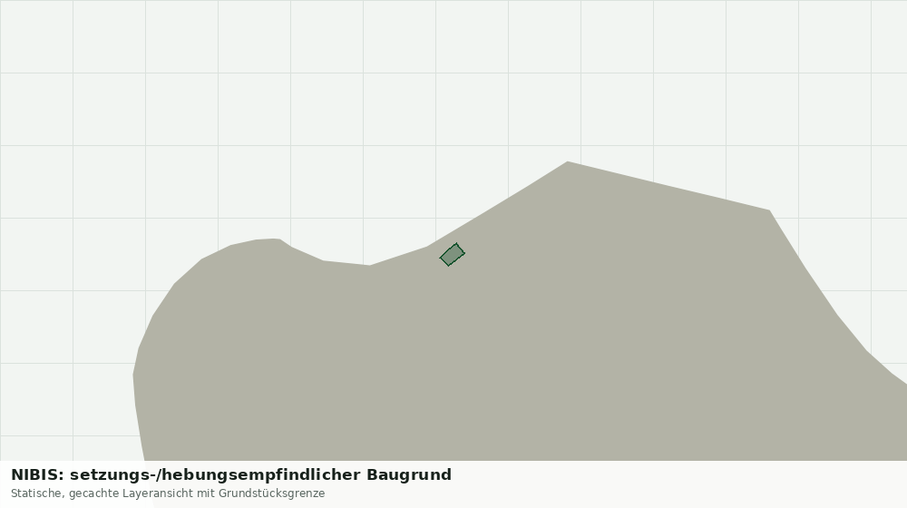 Statische Kartenansicht: NIBIS: setzungs-/hebungsempfindlicher Baugrund