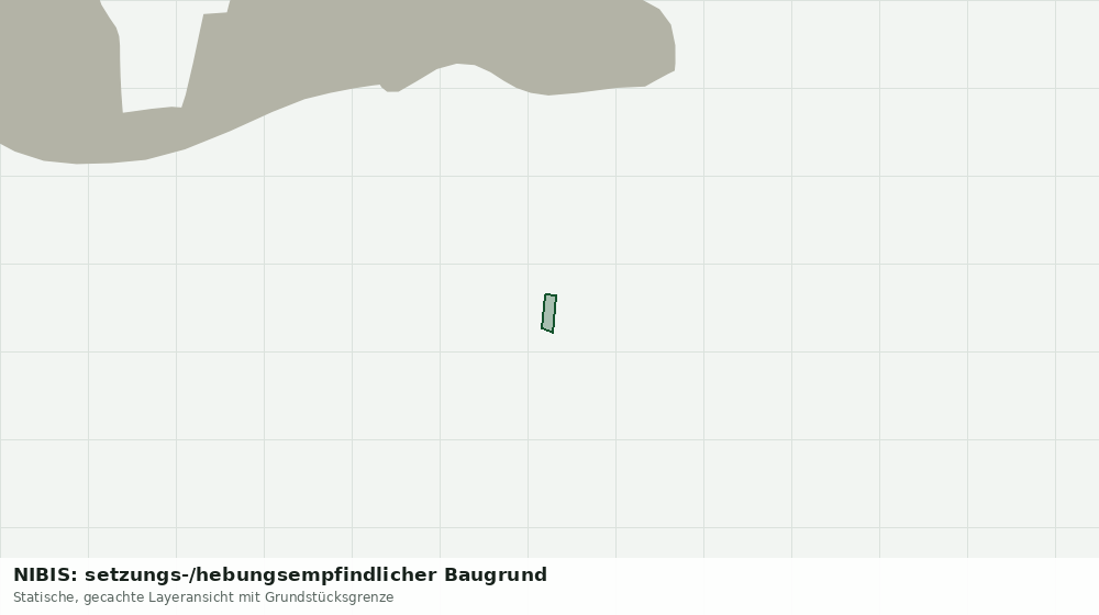 Statische Kartenansicht: NIBIS: setzungs-/hebungsempfindlicher Baugrund